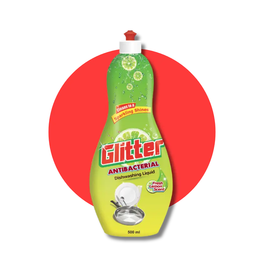 Glitter Antibacterial Dish Wash Liquid 500ml