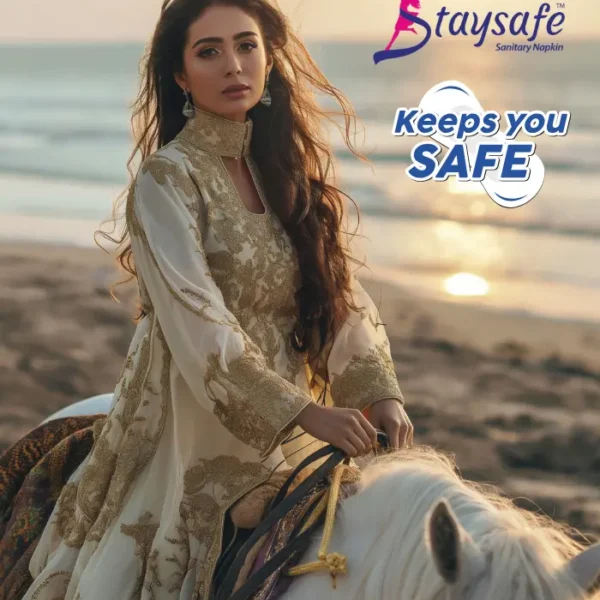 Staysafe Sanitary Napkin – Regular Flow (Wings)